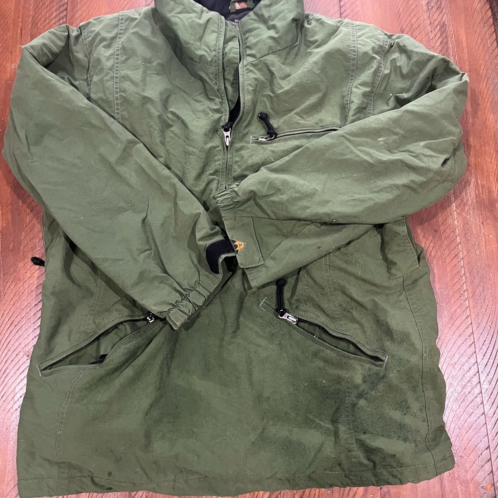 Men's Green Ski/snowboarding Jacket